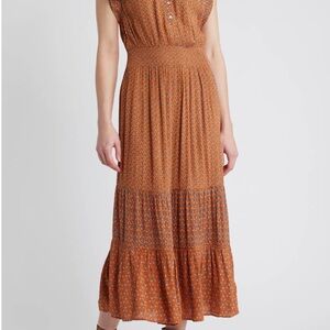 Faherty Woodstock MIDI Dress in Chestnut Blossom